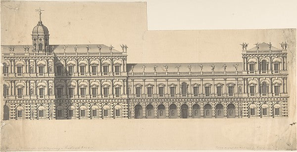 Whitehall Palace 1715–70-Henry Flitcroft,  Poster Print Wall Art