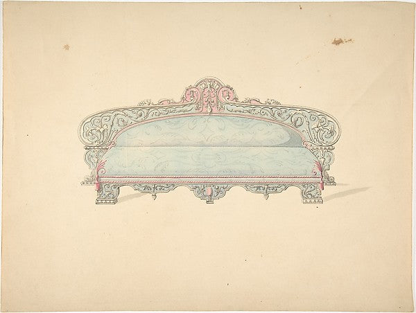 Design for Ottoman 1835–1900-Robert William Hume ,  Poster Print