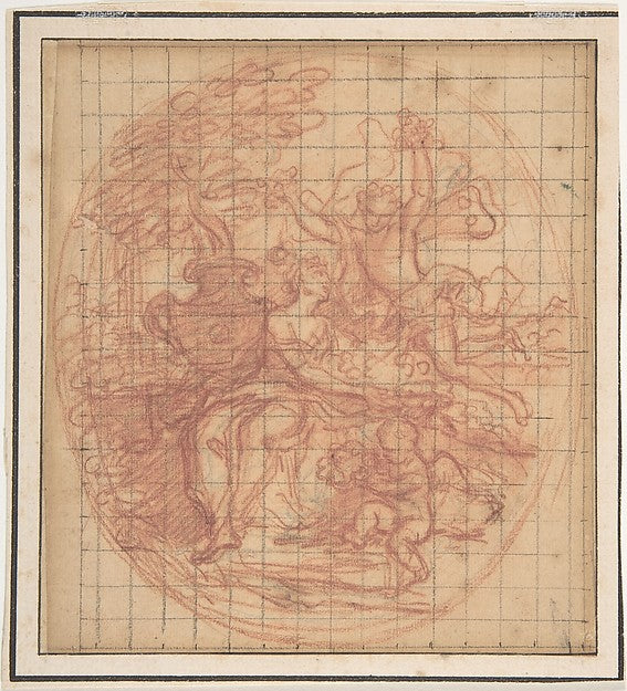 Zephyr and Flora-Antoine Coypel,  Poster Print Wall Art