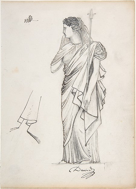 The Allegorical Figure of France for the Tomb of General Bonch,16x12"(A3) Poster