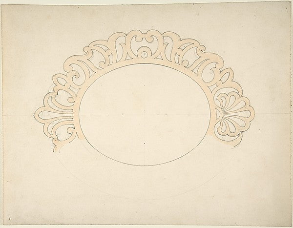 Frame Design 19th cent-Anonymous, British, 19th cent,  Poster Print Wall Art