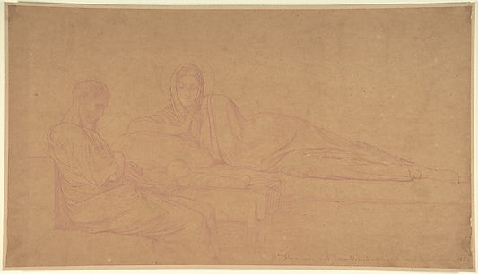 The Nativity 1860,16x12"(A3) Poster