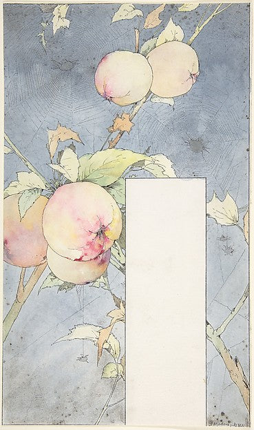 Boughs from an Apple Tree with Spiders'  Webs n.d.-Jules-Augus,  Poster Print