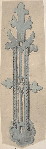 Metal Doorplate for Church second half 19th cent-Anonymous, Br,  Poster Print Wall Art