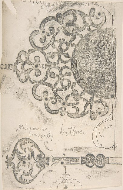 Tracings of Metalwork c1880-Richardson Ellson & Co. ,  Poster Print Wall Art