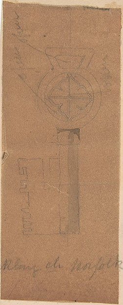 Key from Norfolk Church c1880-Richardson Ellson & Co. ,  Poster Print Wall Art