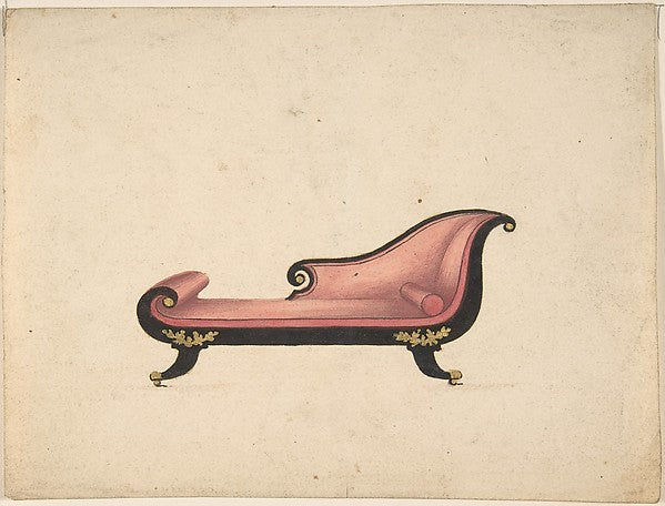Design for a Sofa c1820-Attributed to Gillows ,16x12