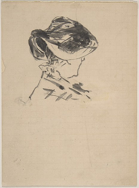 Suzanne Manet at Bellevue 1880-Édouard Manet,16x12"(A3) Poster