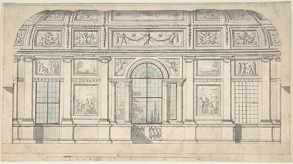Design for an Architectural Interior n.d.-Pierre Nicolas Ranso,  Poster Print