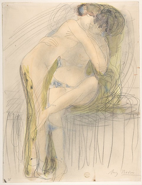 The Embrace 1900–1910-Auguste Rodin,16x12"(A3) Poster
