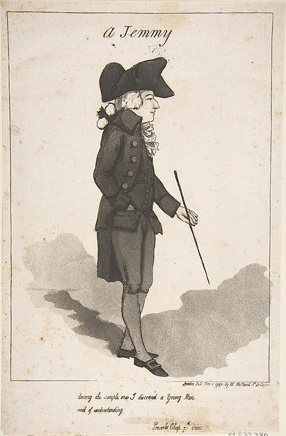 A Jemmy December 1, 1790-George Moutard Woodward ,16x12"(A3)Poster