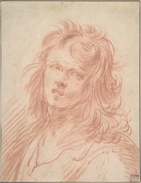 Bust of a Young Man n.d.-Jean de Saint-Igny,16x12"(A3)Poster