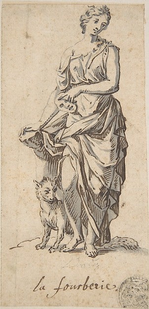 La fourberie 17th cent-Anonymous,French,17th cent,  Poster Print Wall Art
