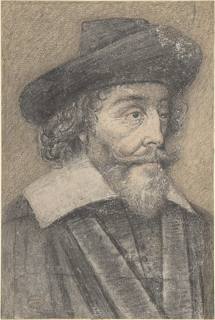 Portrait of a Man 17th cent-Anonymous, French, 17th cent,  Poster Print Wall Art