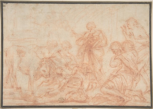 The Adoration of the Shepherds 17th cent-Anonymous, French, 17,  Poster Print Wall Art