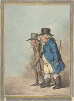 Pylades and Orestes April 1, 1797-James Gillray ,16x12"(A3)Poster
