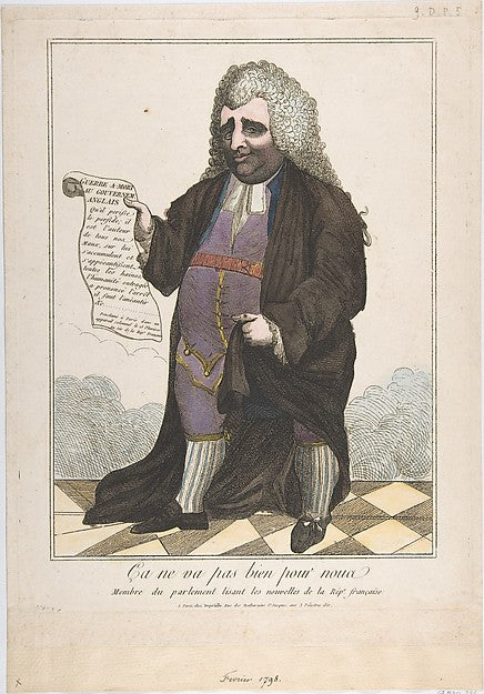 It is Not Going Well For Us -  A Member of Parliament Reading th,  Poster Print Wall Art