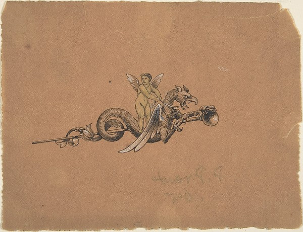 Design for Jewelry 19th cent-Anonymous,French,19th cent, Poster Print
