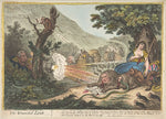 The Wounded Lion July 16, 1805-James Gillray ,16x12"(A3)Poster
