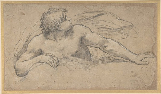 A Wind God 1669-Pietro da Cortona ,16x12"(A3) Poster