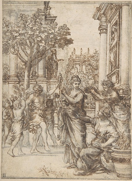 The Triumph of Nature Over Art  c1633-Pietro da Cortona ,16x12"(A3) Poster