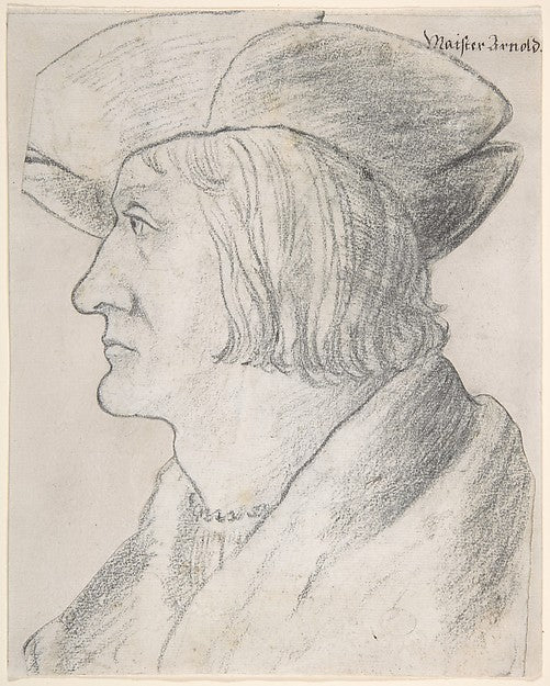 Hans Schwarz:Portrait of Simon von Liebenstein c1516-16x12
