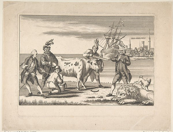 State of the English Nation August 1, 1778-Anonymous, British,, Poster Print