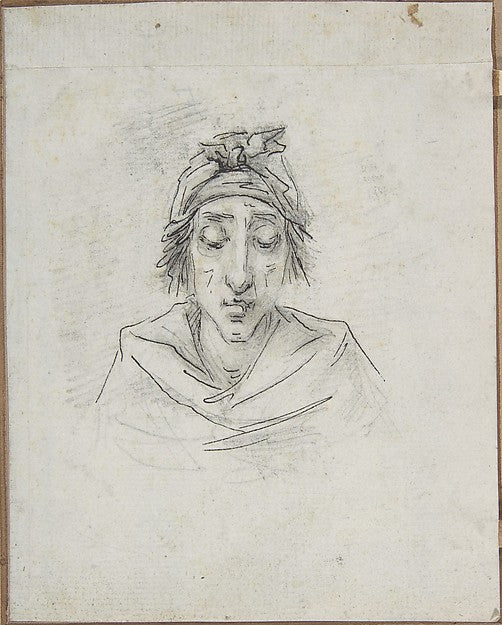 Caricature of Georges-Auguste Couthon   President of the Conve,  Poster Print Wall Art