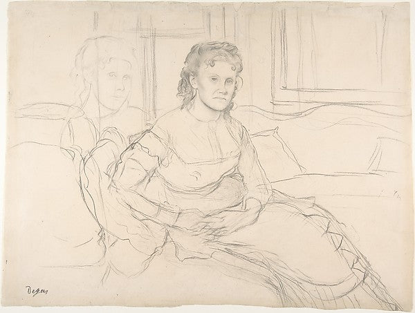 Study for Mme Théodore Gobillard 1869,16x12"(A3) Poster