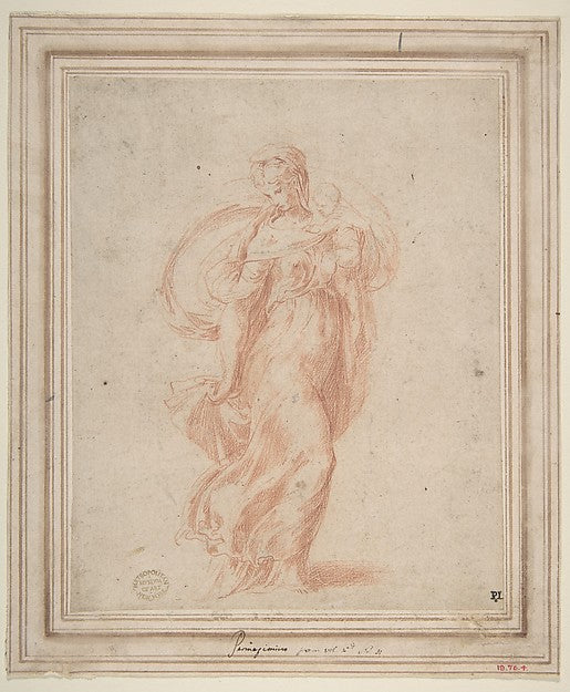 The Virgin Walking to the Right Carrying the Christ Child 1503,16x12"(A3) Poster