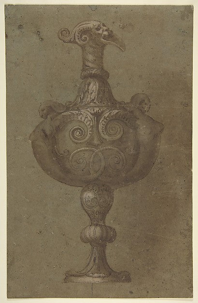Design for a Vase 1499–1543-After Polidoro da Caravaggio,16x12"(A3) Poster