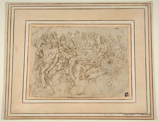 The Banquet of the Gods 1534–77-Guglielmo della Porta,16x12"(A3) Poster