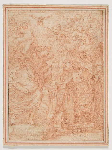 The Annunciation 1616–18-Camillo Procaccini,16x12"(A3) Poster