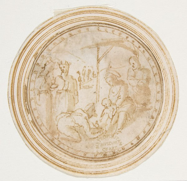 Adoration of the Magi 16th cent-Anonymous, Italian, 16th cent,  Poster Print Wall Art