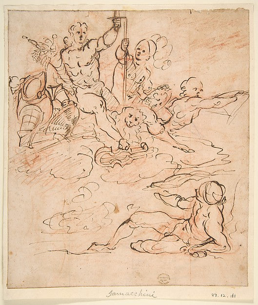 Allegory 1532–77-Orazio Samacchini,  Poster Print Wall Art