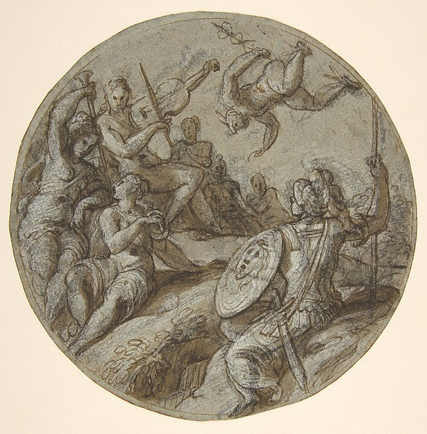 Classical Gods  Muses  and Allegorical Figures 1566–67-Giusepp,16x12"(A3) Poster