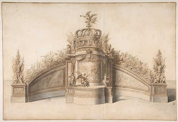 Design for Garden Architecture n.d.-Sébastien Leclerc I,  Poster Print