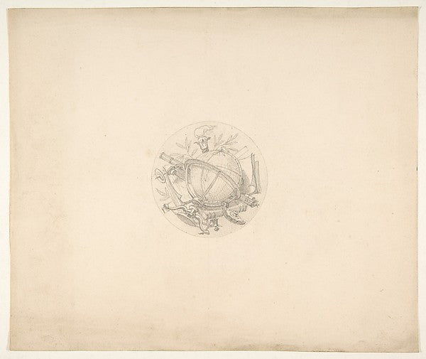 Allegory of the Liberal Arts  second half 19th cent-Jules-Edmo,  Poster Print Wall Art