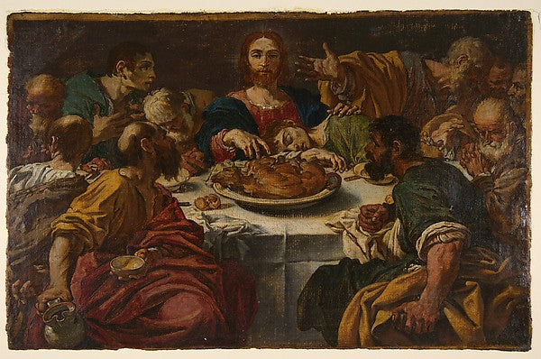 The Last Supper 1578–1615-Bartolomeo Schedoni,  Poster Print Wall Art