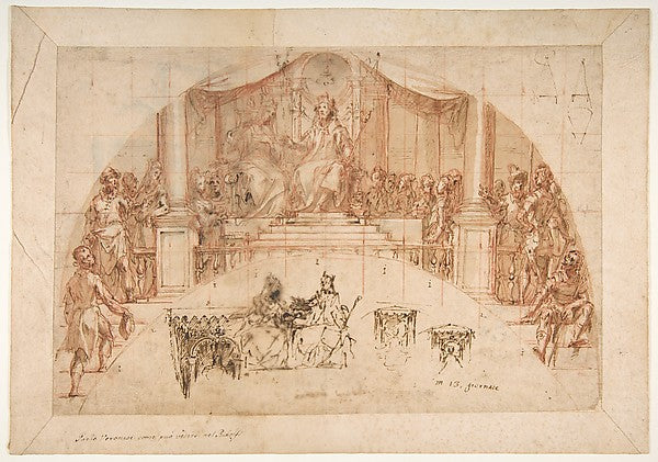 The Coronation of Esther 1510–85-Carlo Urbino,  Poster Print Wall Art