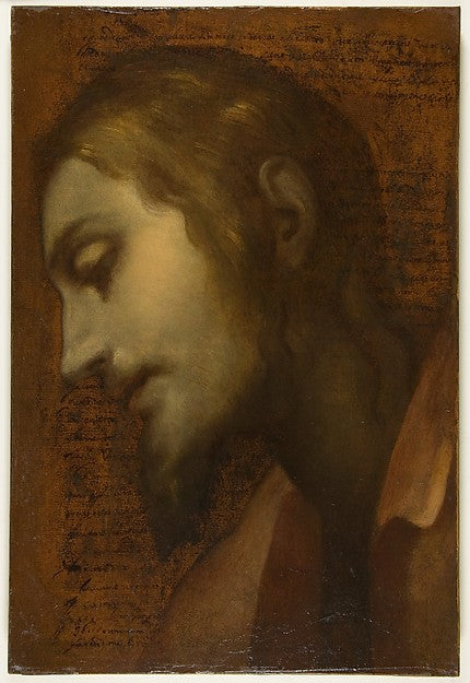 Head of Christ 1559–1613-Cigoli ,16x12"(A3) Poster