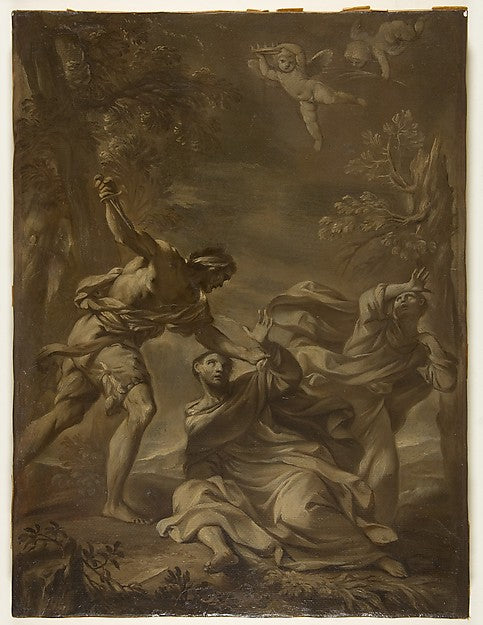 Death of Saint Peter Martyr 1667–1748-Felice Torelli,  Poster Print Wall Art