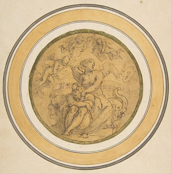 Allegory of Sleep c1570-Giorgio Vasari,  Poster Print Wall Art