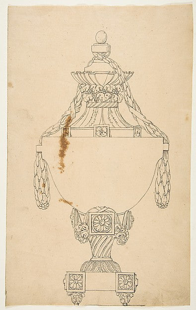 Design for a Vessel 19th cent-Anonymous, French, 19th cent,  Poster Print