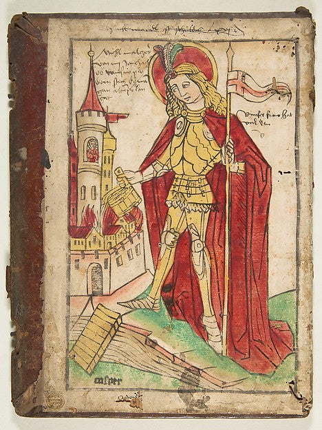Saint Florian c1460-Casper,  Poster Print Wall Art