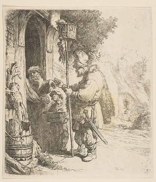 The Rat Catcher second half 18th cent-James Bretherton, After , Poster Print