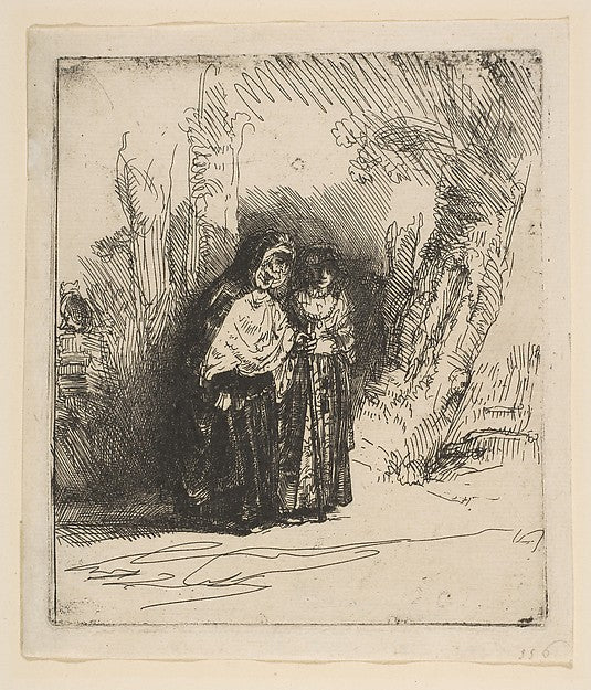 The Spanish Gipsy "Preciosa" c1642-Rembrandt  , Poster Print