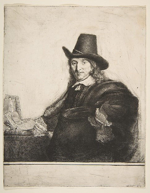 Jan Asselijn  Painter  c1646-Rembrandt  ,  Poster Print