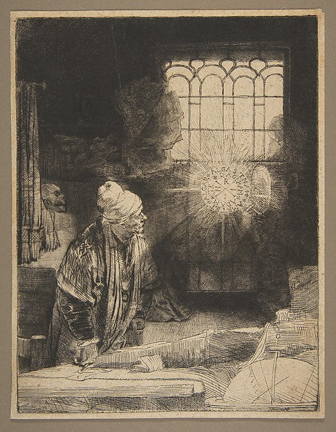 Faust c1652-Rembrandt , Poster Print