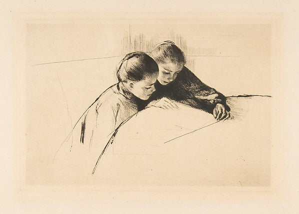 The Map 1890-Mary Cassatt,  Poster Print Wall Art